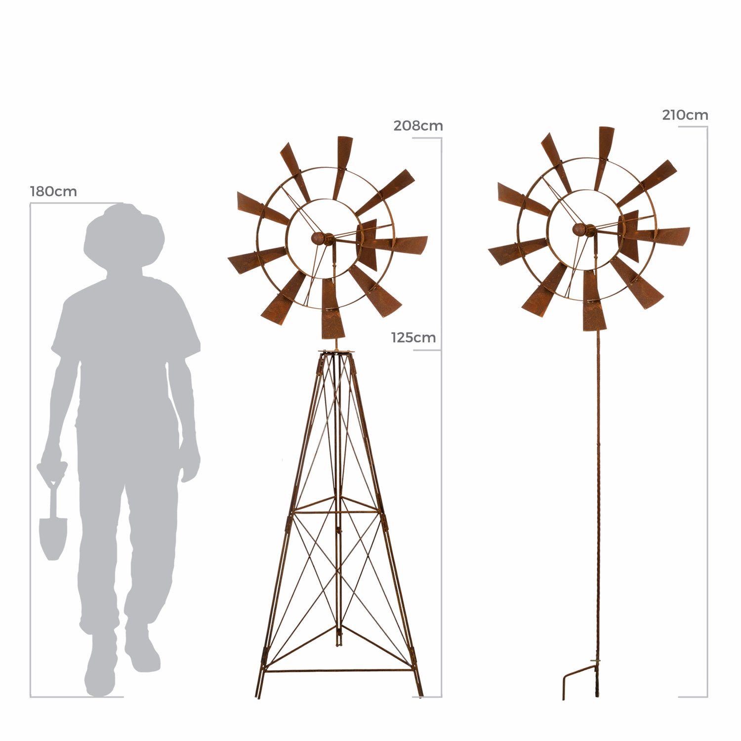 Rust Aussie Windmill